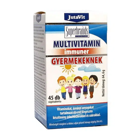 JutaVit Multivitamin Immuner Gyermekeknek 45db