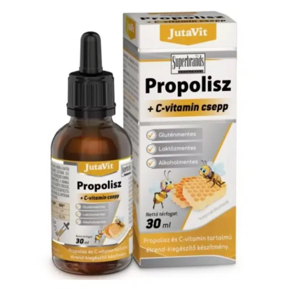 JutaVit Propolisz+C-vitamin csepp – 30ml