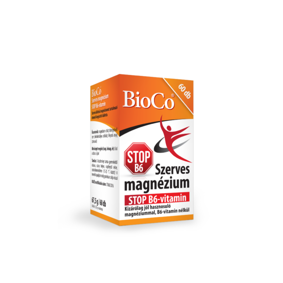 BIOCO SZERVES MAGNÉZIUM STOP B6 60 DB
