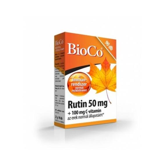 BIOCO RUTIN 50 MG+100 MG C-VITAMIN 90 DB