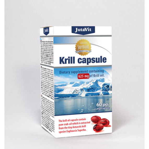 JutaVit Krill olaj 625 mg 60db