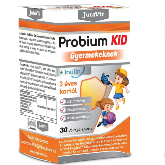 JutaVit Probium Kid Gyermekeknek + Inulin 30db