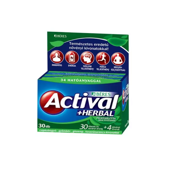 Actival+Herbal filmtabletta 30x