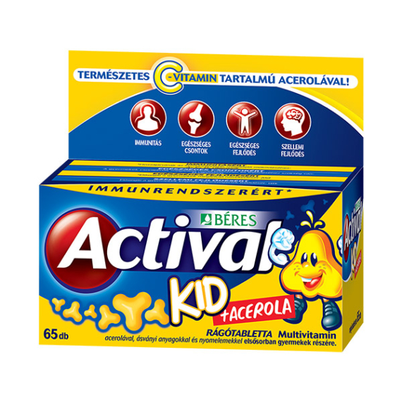 Actival Kid + Acerola 65x