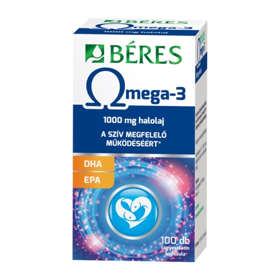 Béres Omega-3 lágyzselatin kapszula 100x