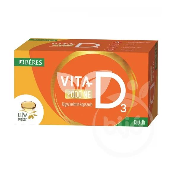 Béres Vita-D3 2000 NE lzs. kapszula 120x